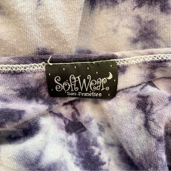 Vintage 90s Tie Dye Cropped Tank Top - Picture 3 of 4